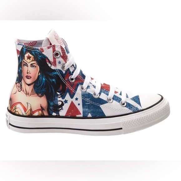 Converse Shoes - Wonder Woman Unisex Chuck Taylor High Tops